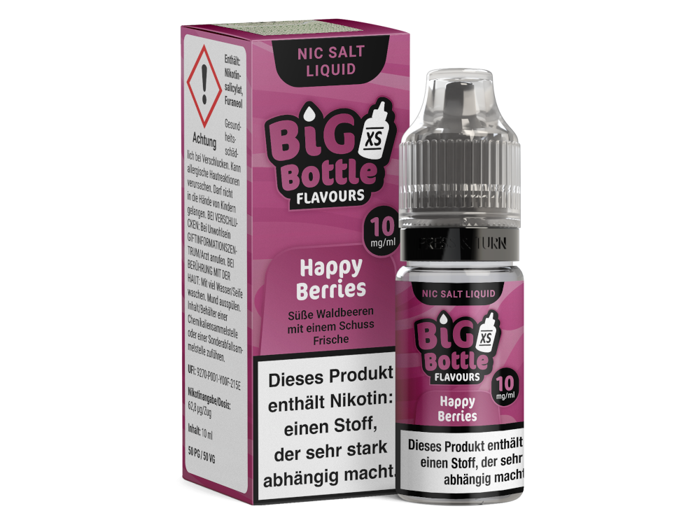 Big Bottle Nicsalt Happy Berries