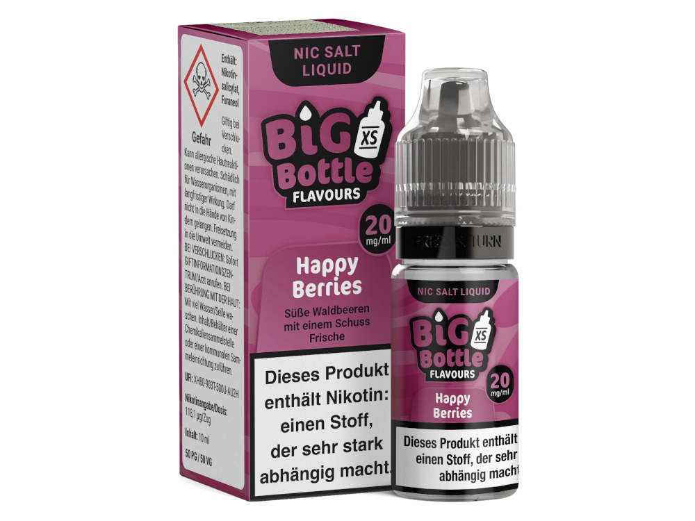Big Bottle Nicsalt Happy Berries