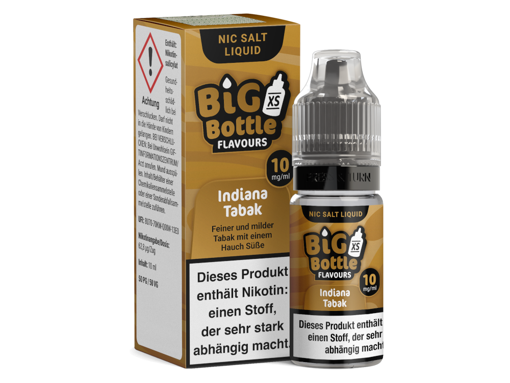 Big Bottle Nicsalt Indiana Tabak