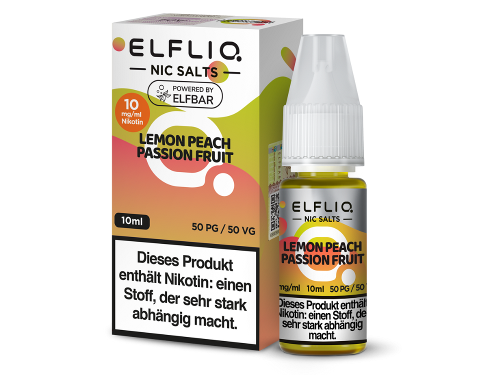 ELFLIQ Lemon Peach Passionfruit