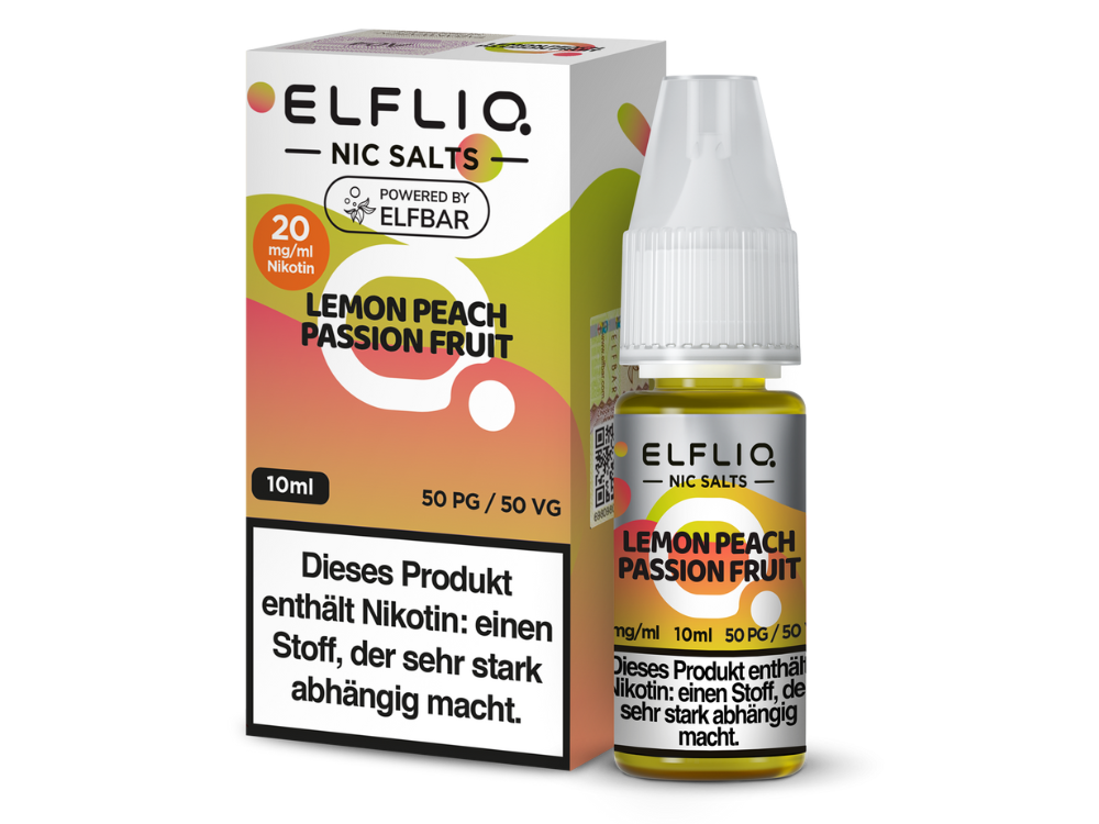 ELFLIQ Lemon Peach Passionfruit