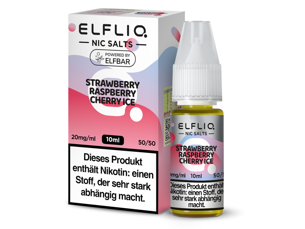 ELFLIQ Strawberry Raspberry Cherry Ice