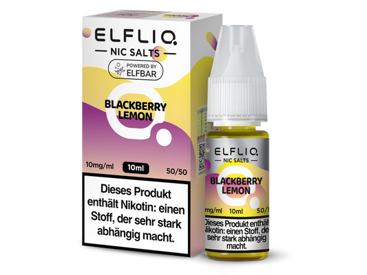 ELFLIQ Blackberry Lemon