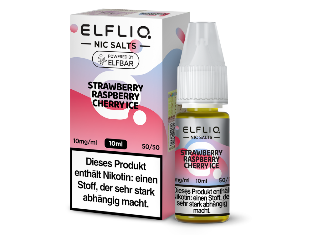 ELFLIQ Strawberry Raspberry Cherry Ice