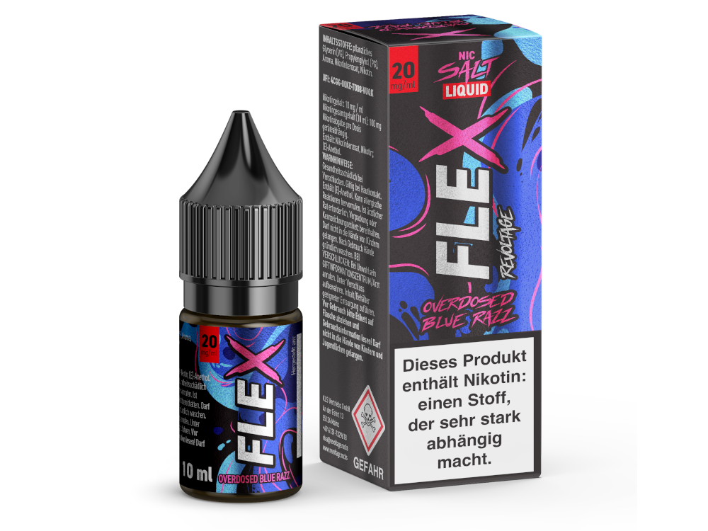 Revoltage FLEX Overdosed Blue Razz