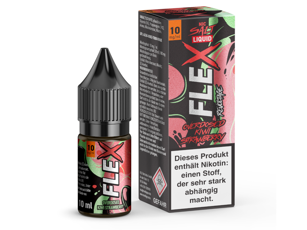 Revoltage FLEX Overdosed Kiwi Strawberry
