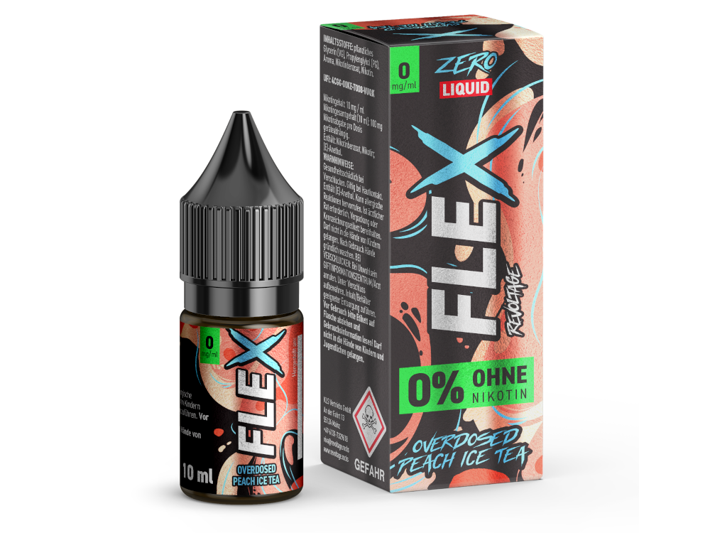 Revoltage FLEX Overdosed Peach Ice Tea