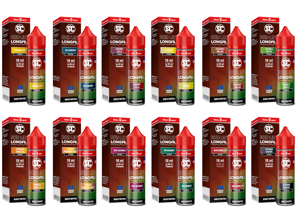SC - Red Line - Longfills 10 ml