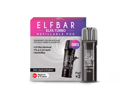 Elfbar Elfa Turbo Pod (2 Stück pro Packung)