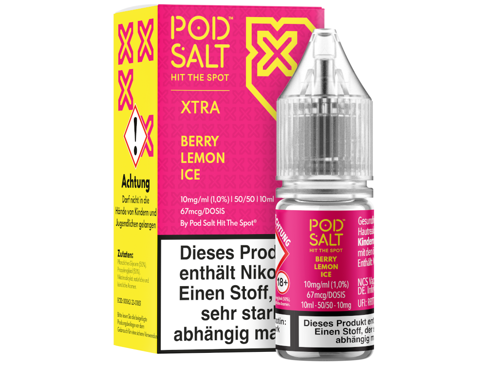 Podsalt X Berry Lemon Ice