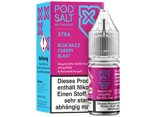 Podsalt X Blue Razz Cherry Blast