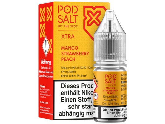Podsalt X Mango Strawberry Peach