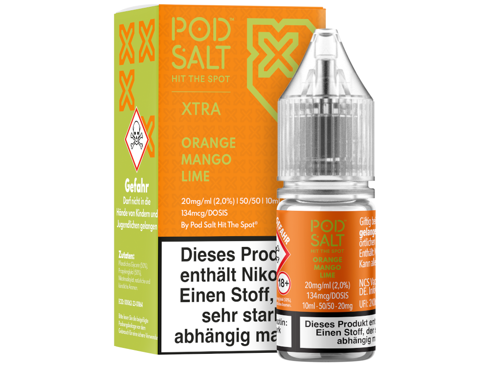 Podsalt X Orange Mango Lime