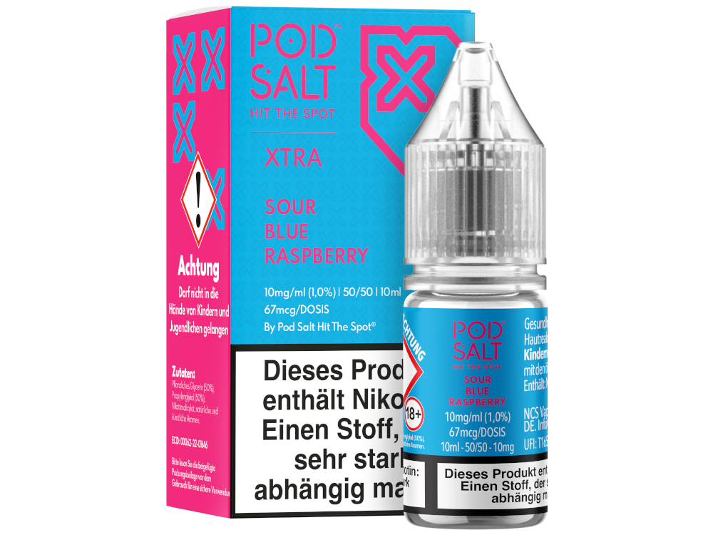Podsalt X Sour Blue Raspberry