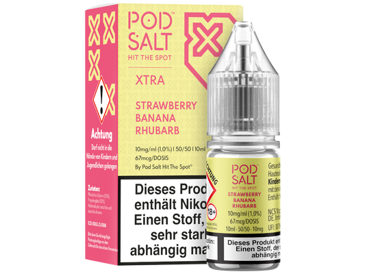 Podsalt X Strawberry Banana Rhubarb