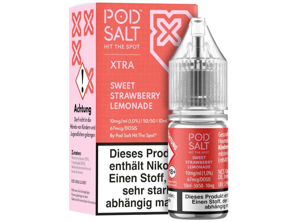 Podsalt X Sweet Strawberry Lemonade