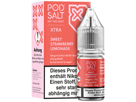 Podsalt X Sweet Strawberry Lemonade