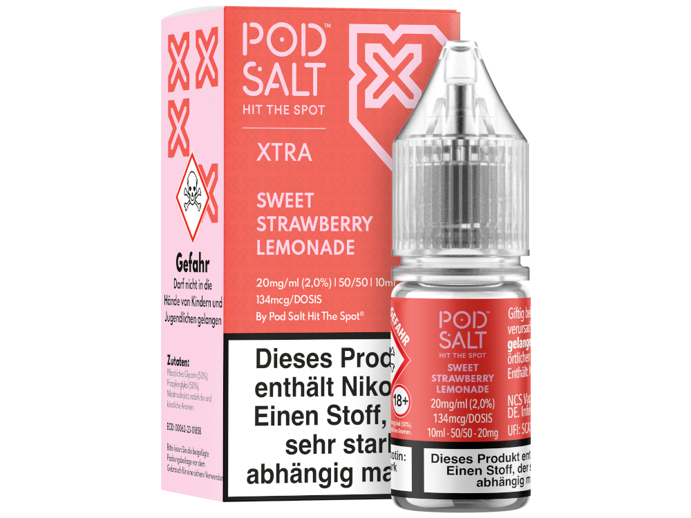 Podsalt X Sweet Strawberry Lemonade