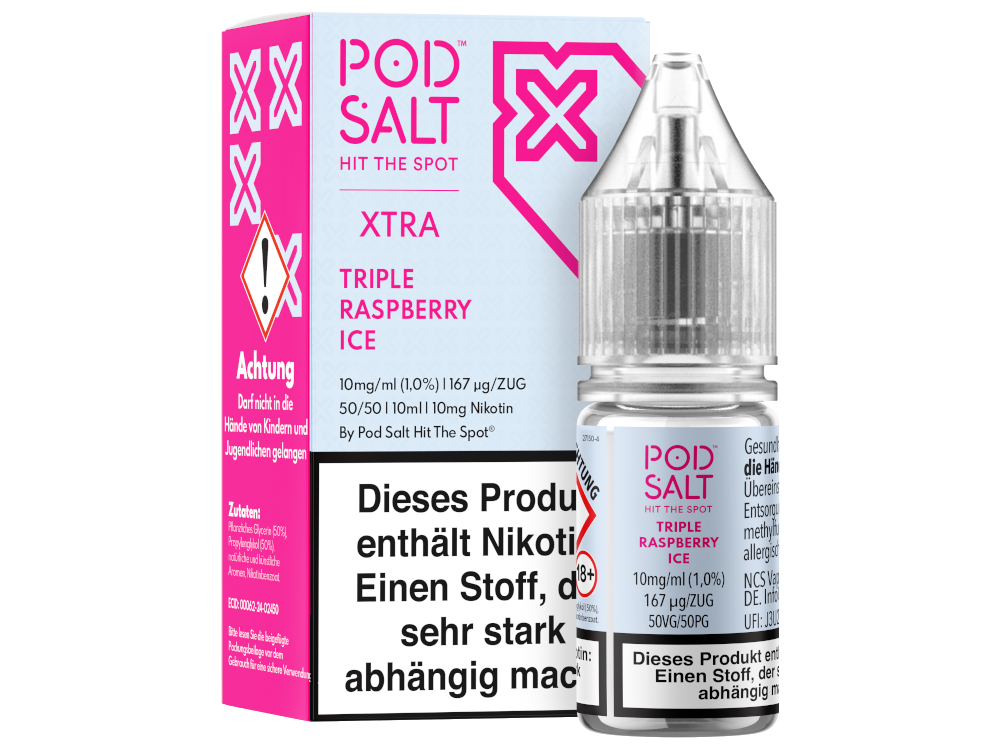 Podsalt X Triple Raspberry Ice