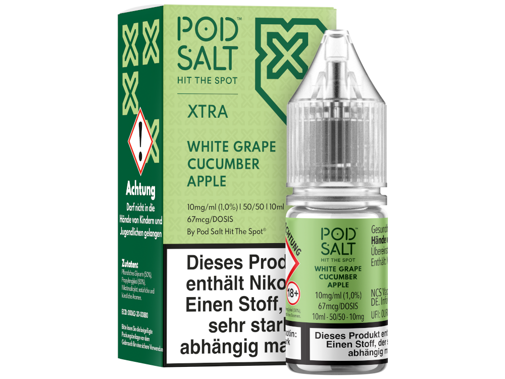 Podsalt X White Grape Cucumber Apple