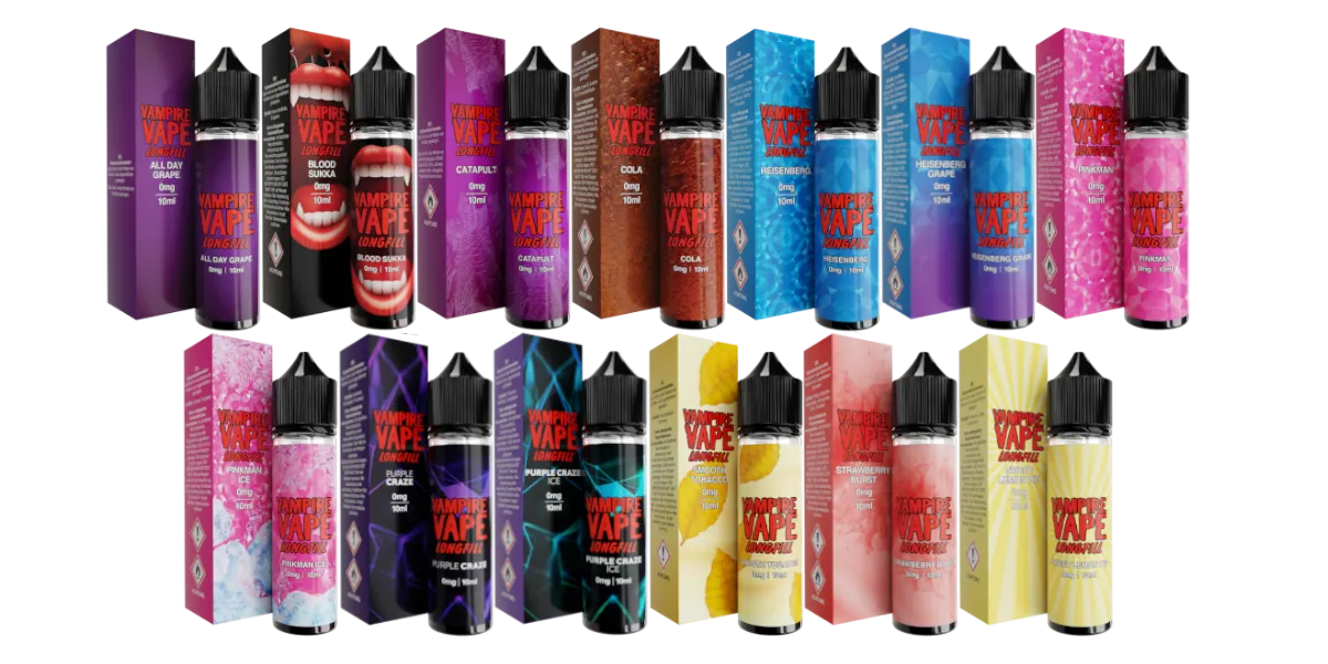 Vampire Vape - Longfills 10 ml